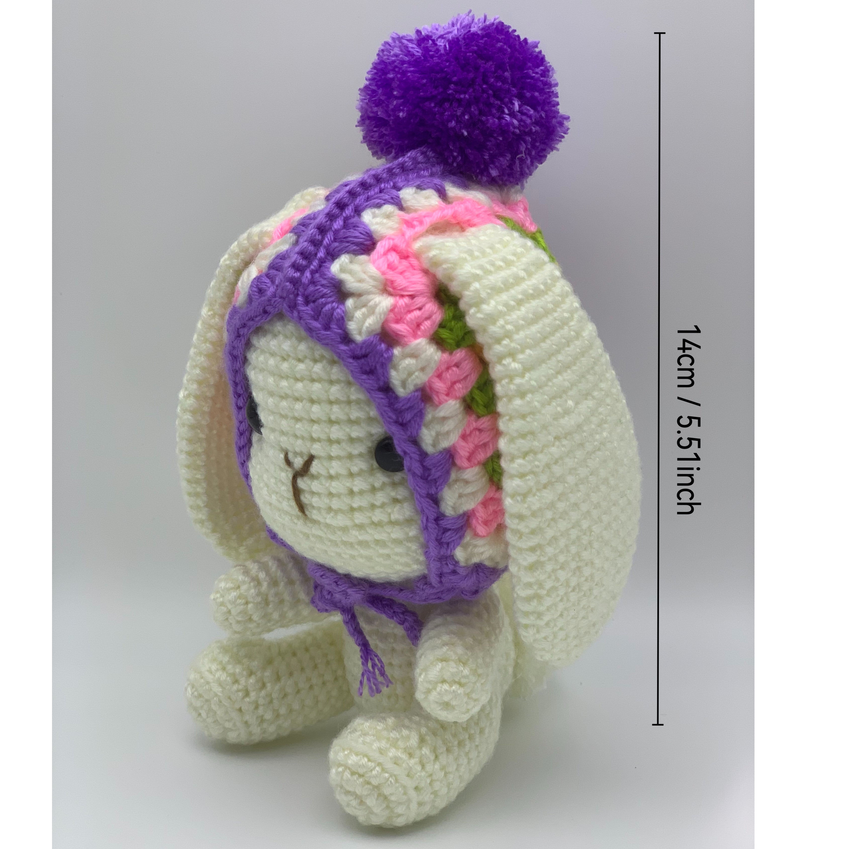 crocheted bunny