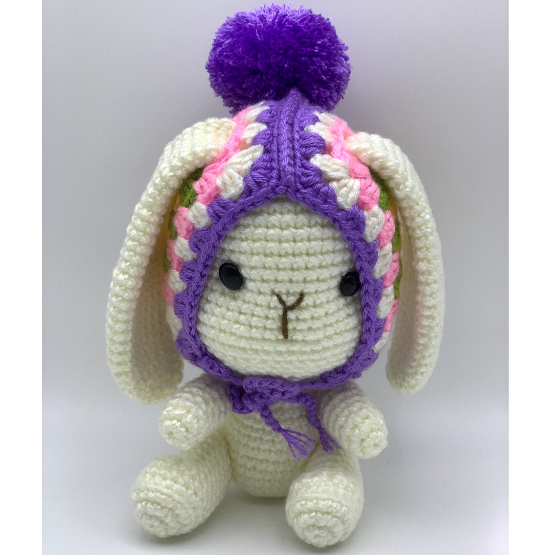 crocheted bunny