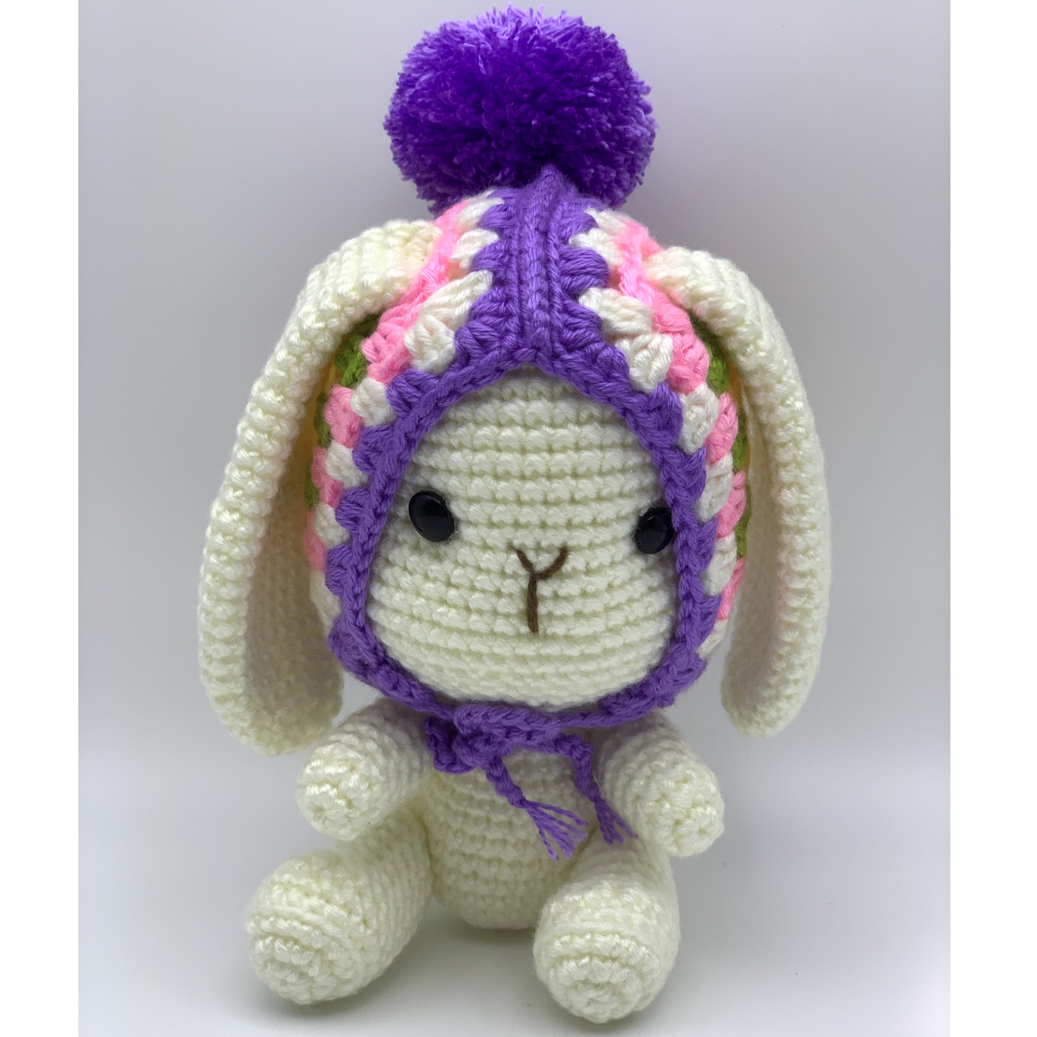 crocheted bunny