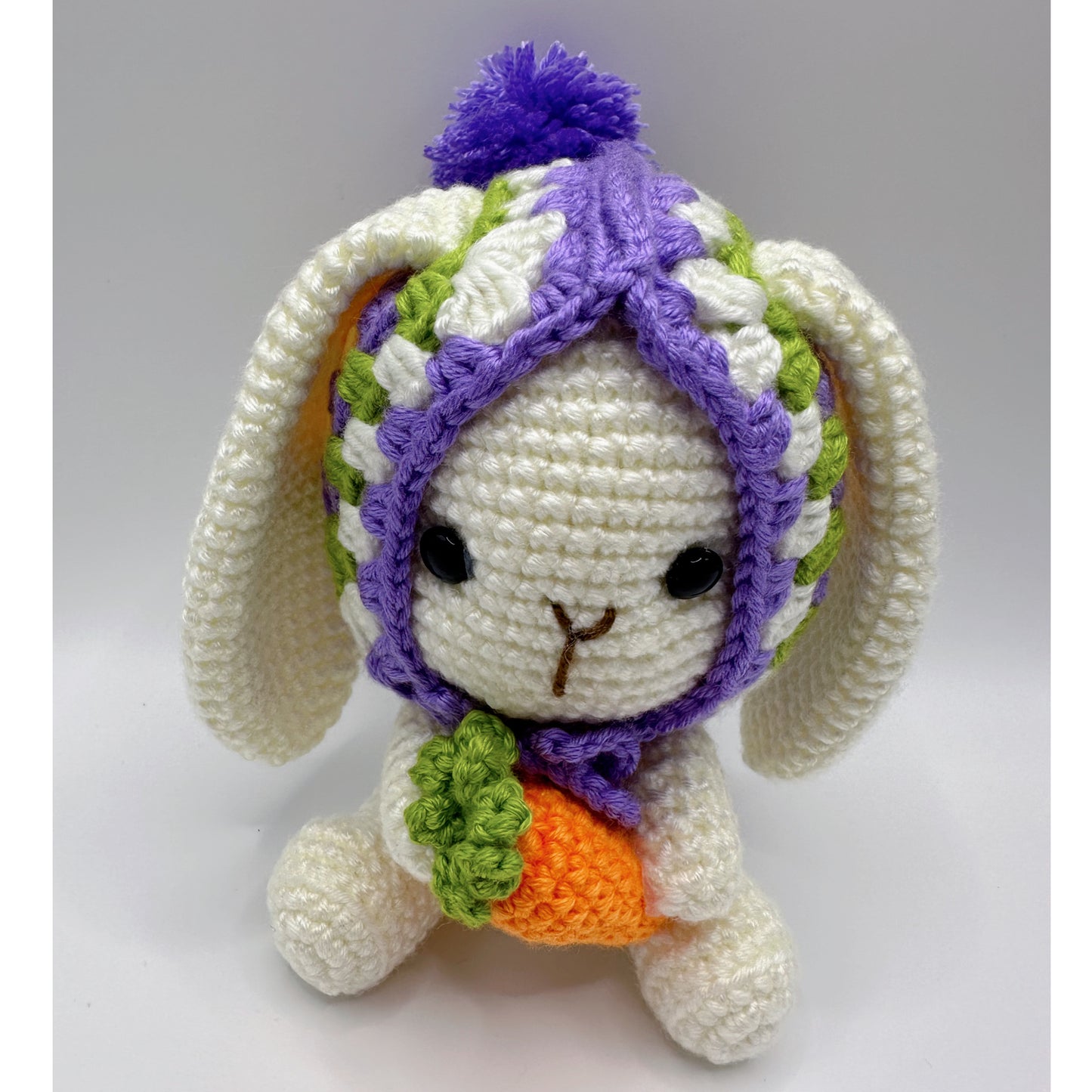 crocheted bunny