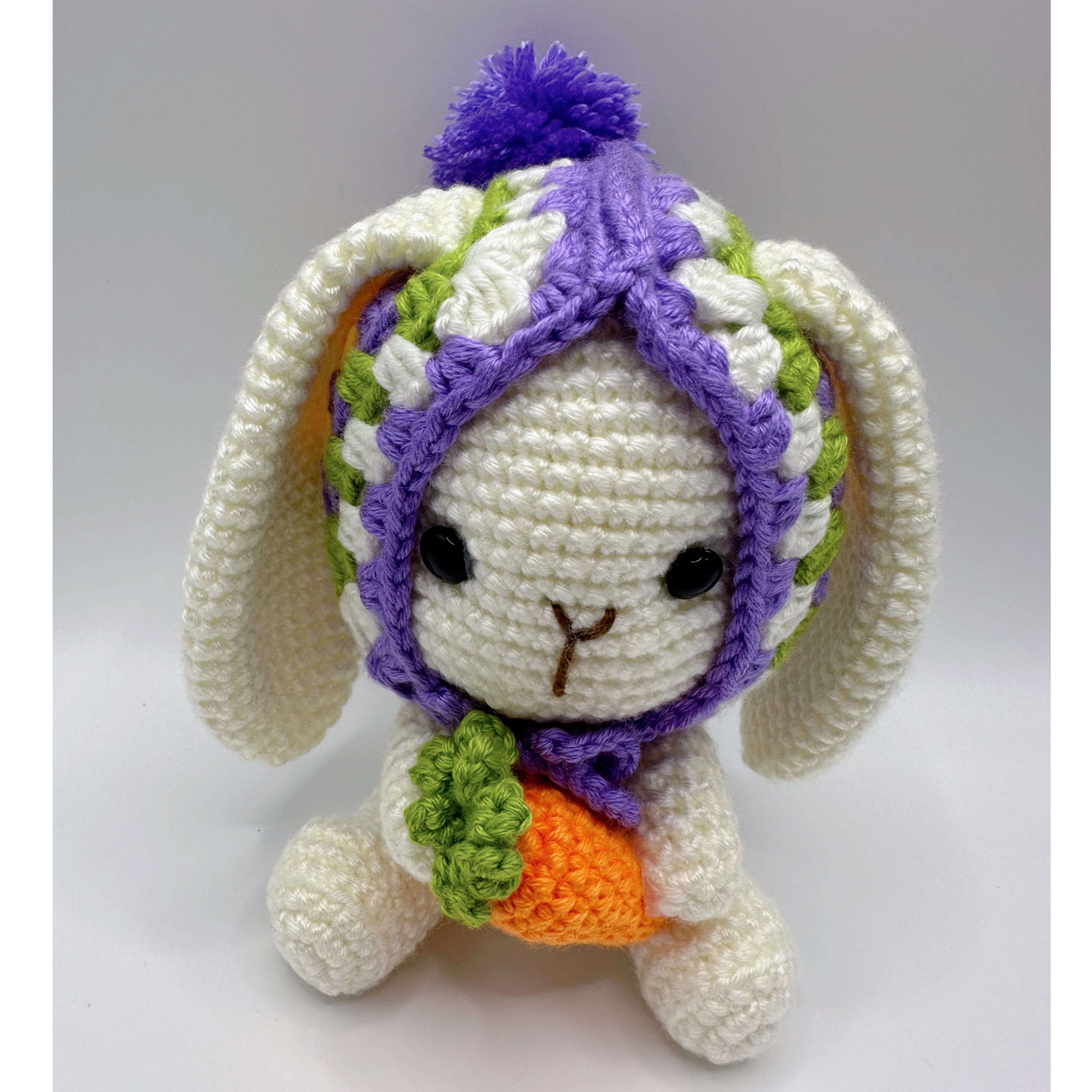 crocheted bunny