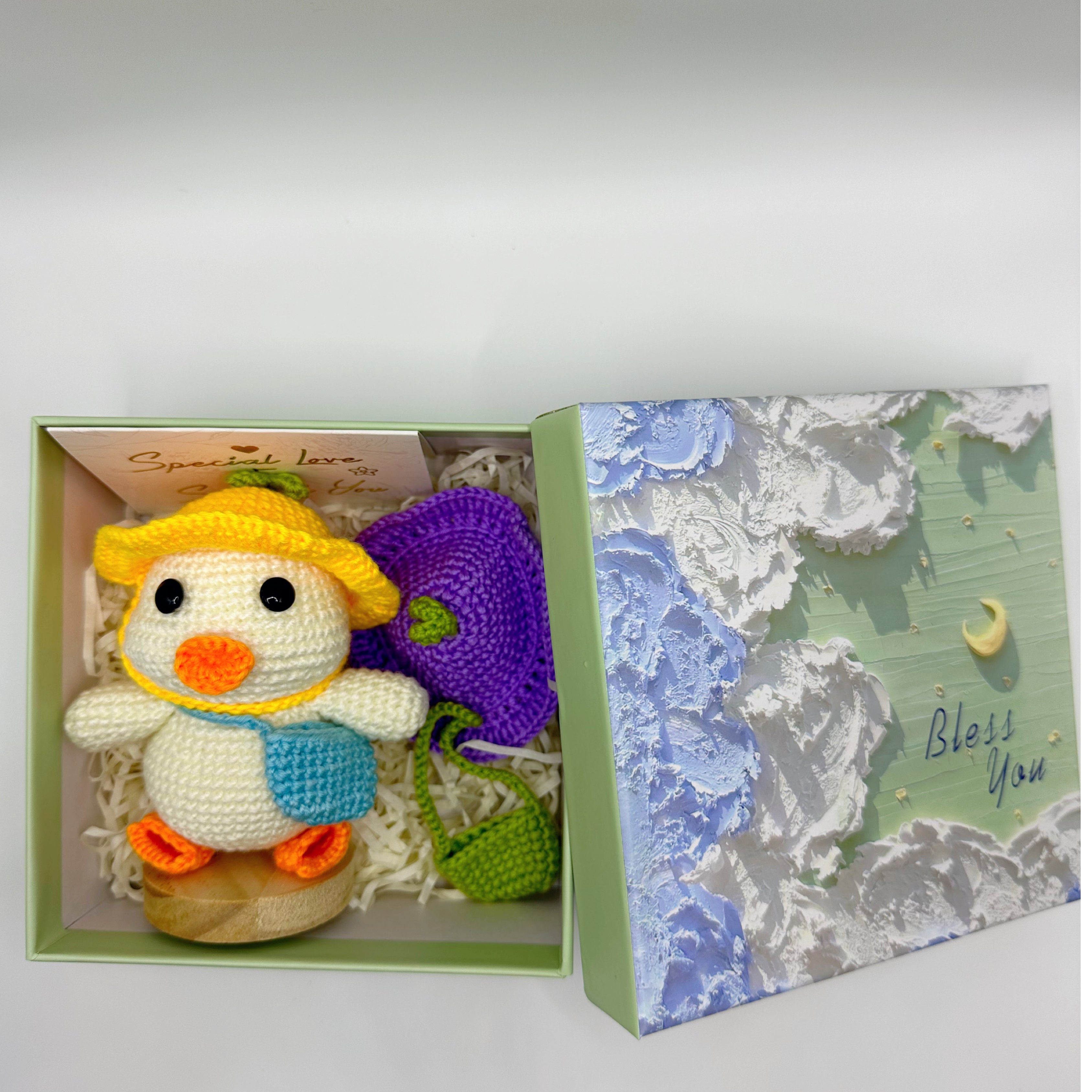 Handmade Crocheted Duckling