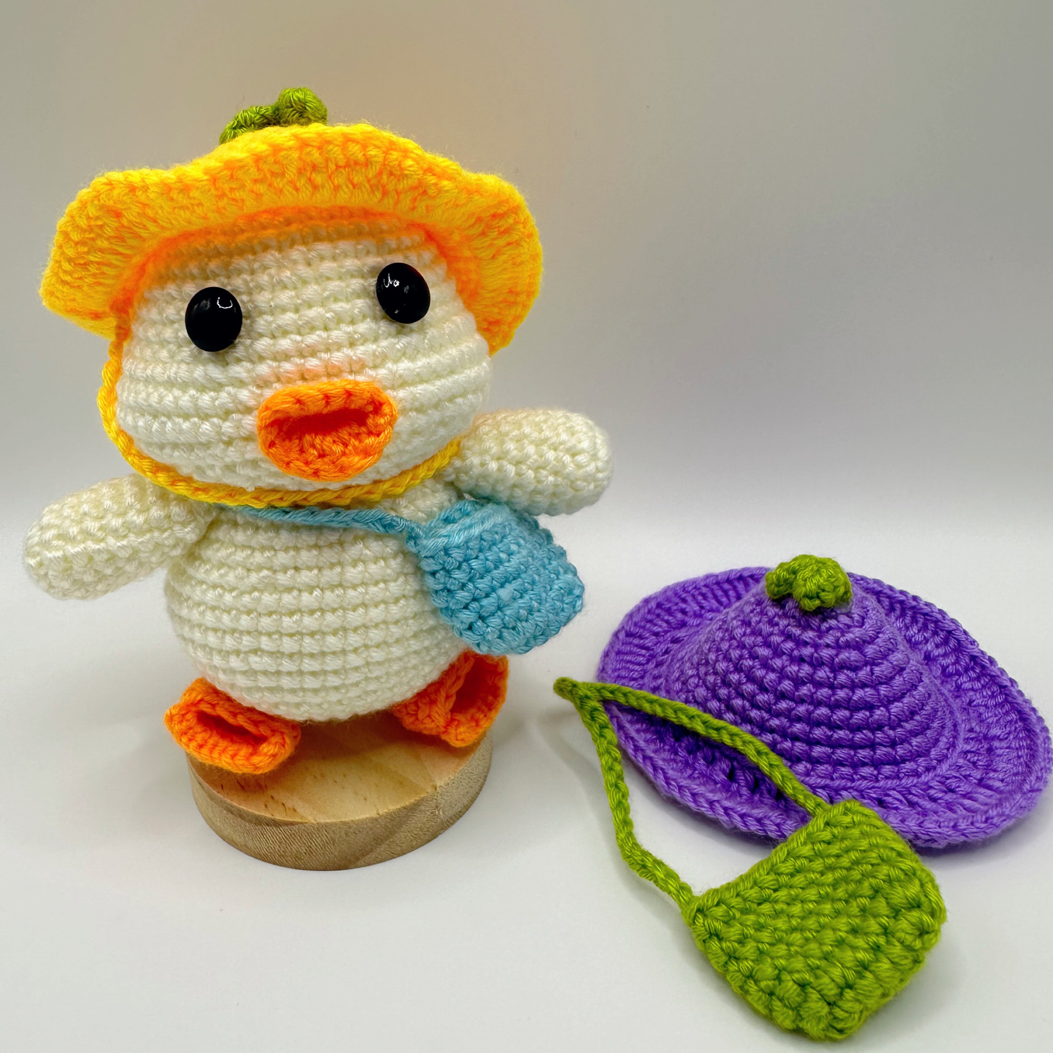 Handmade Crocheted Ducklingt