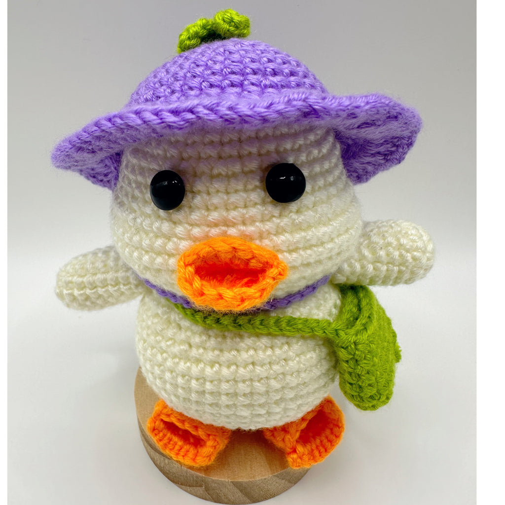 Handmade Crocheted Duckling