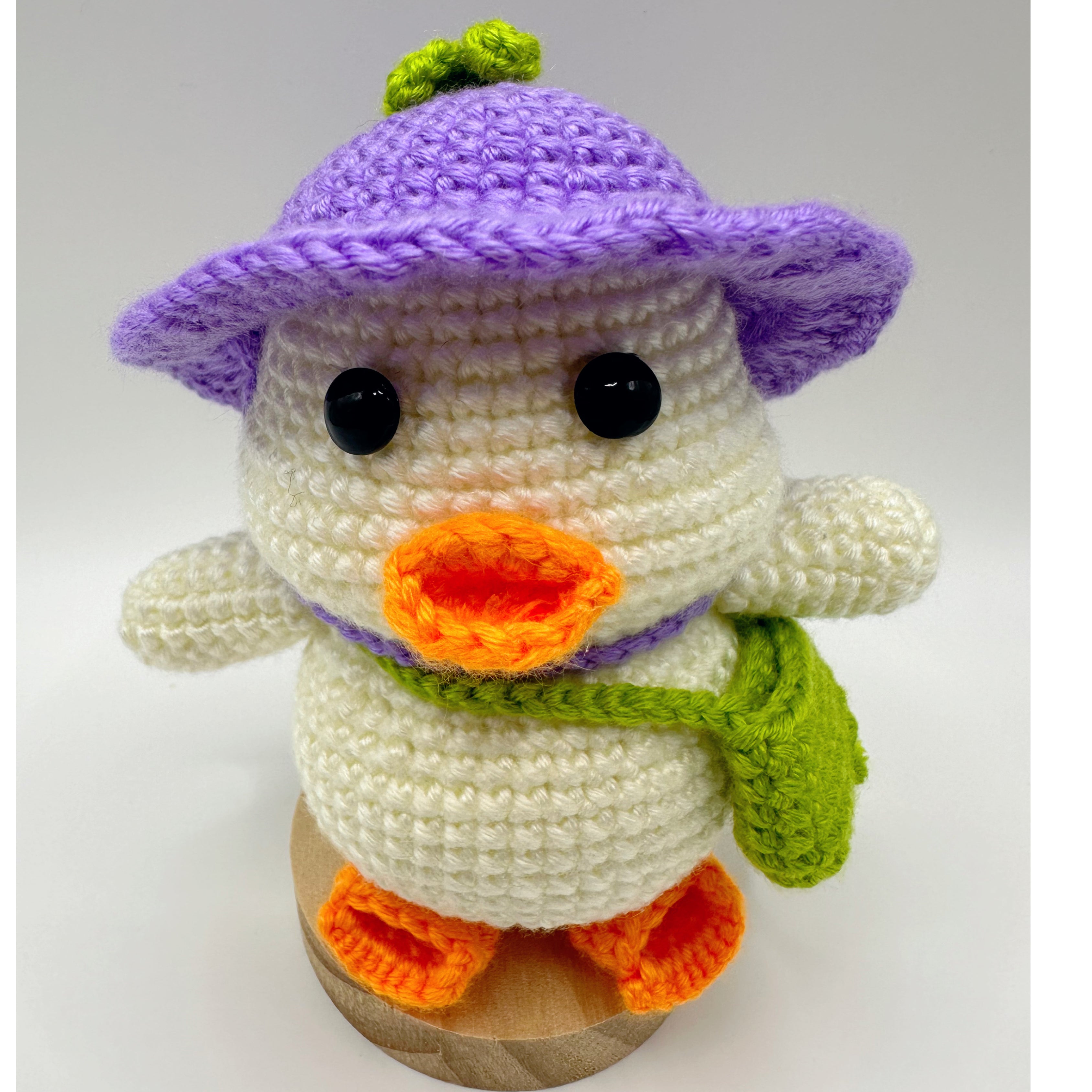 Handmade Crocheted Duckling