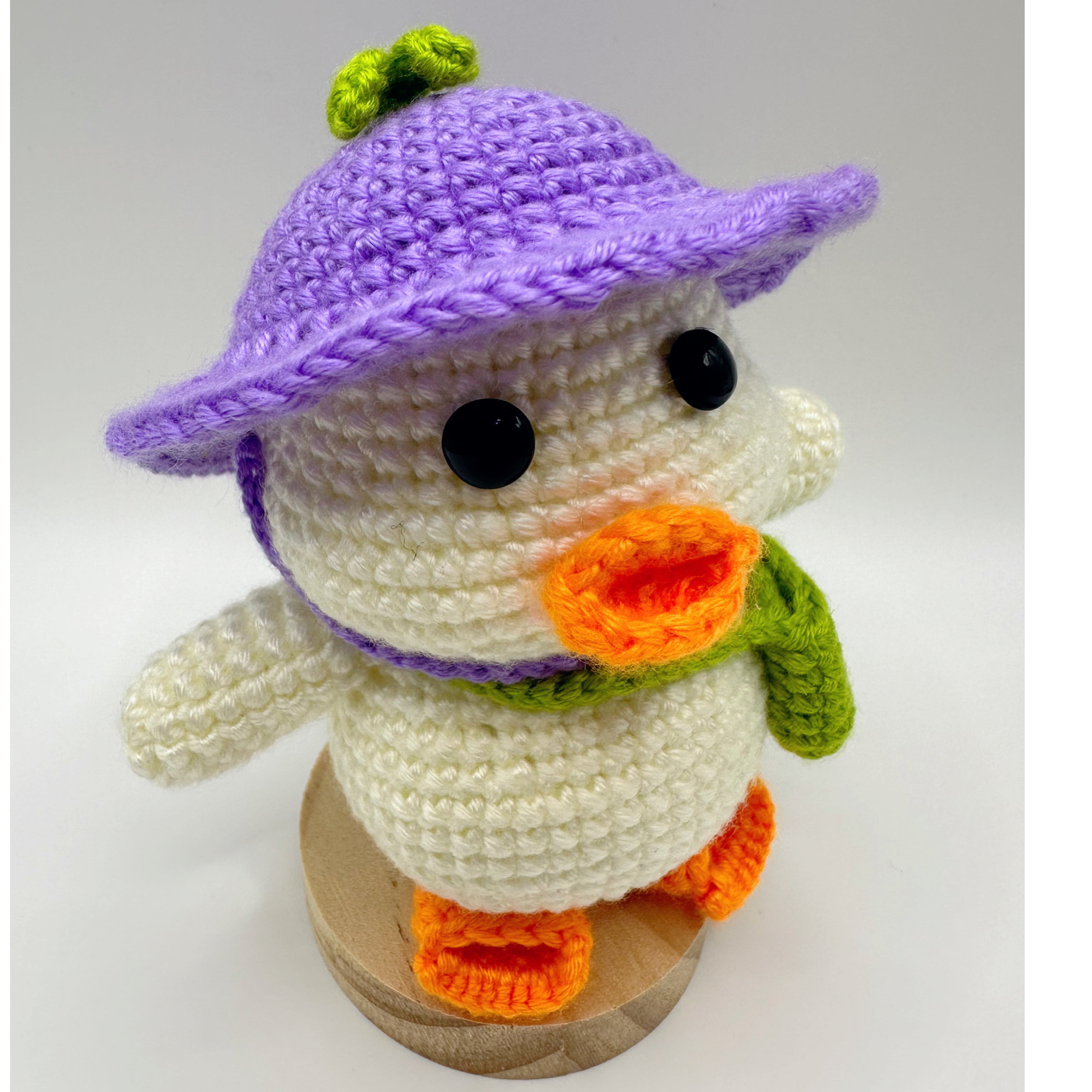 Handmade Crocheted Duckling