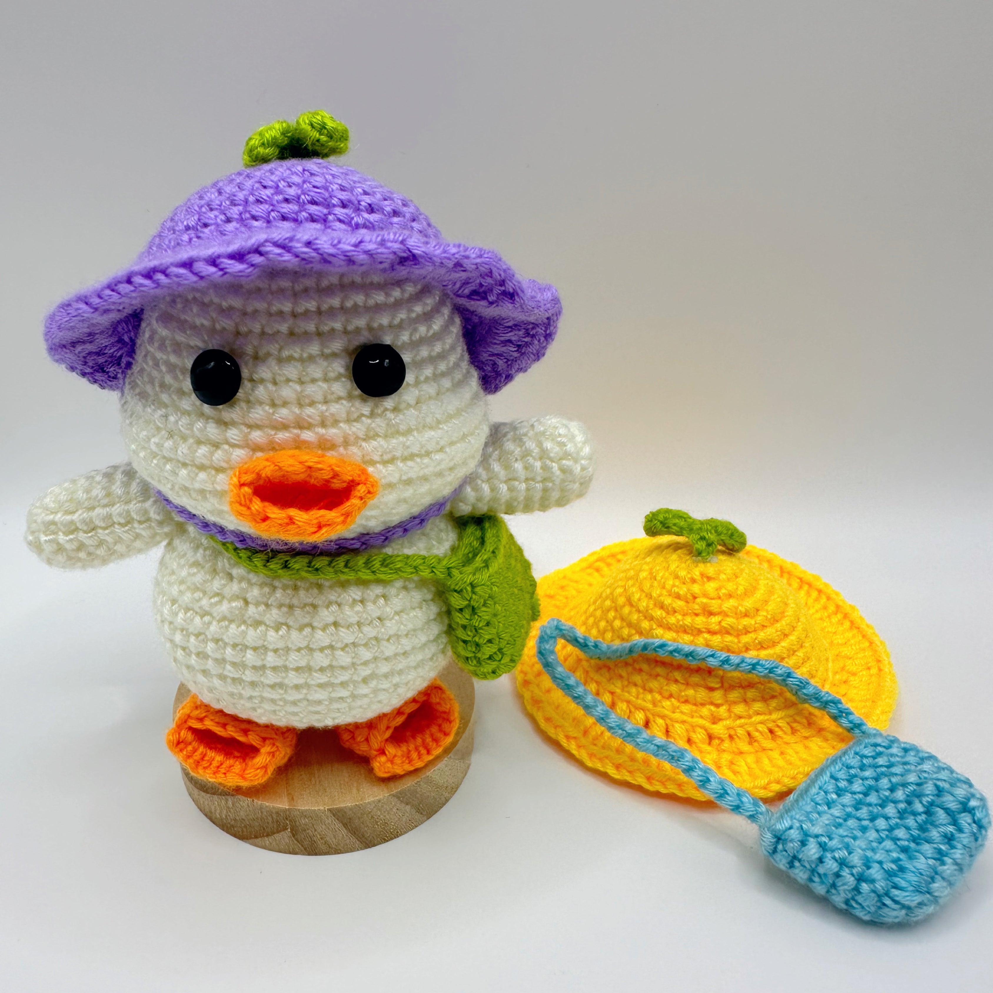 Handmade Crocheted Duckling