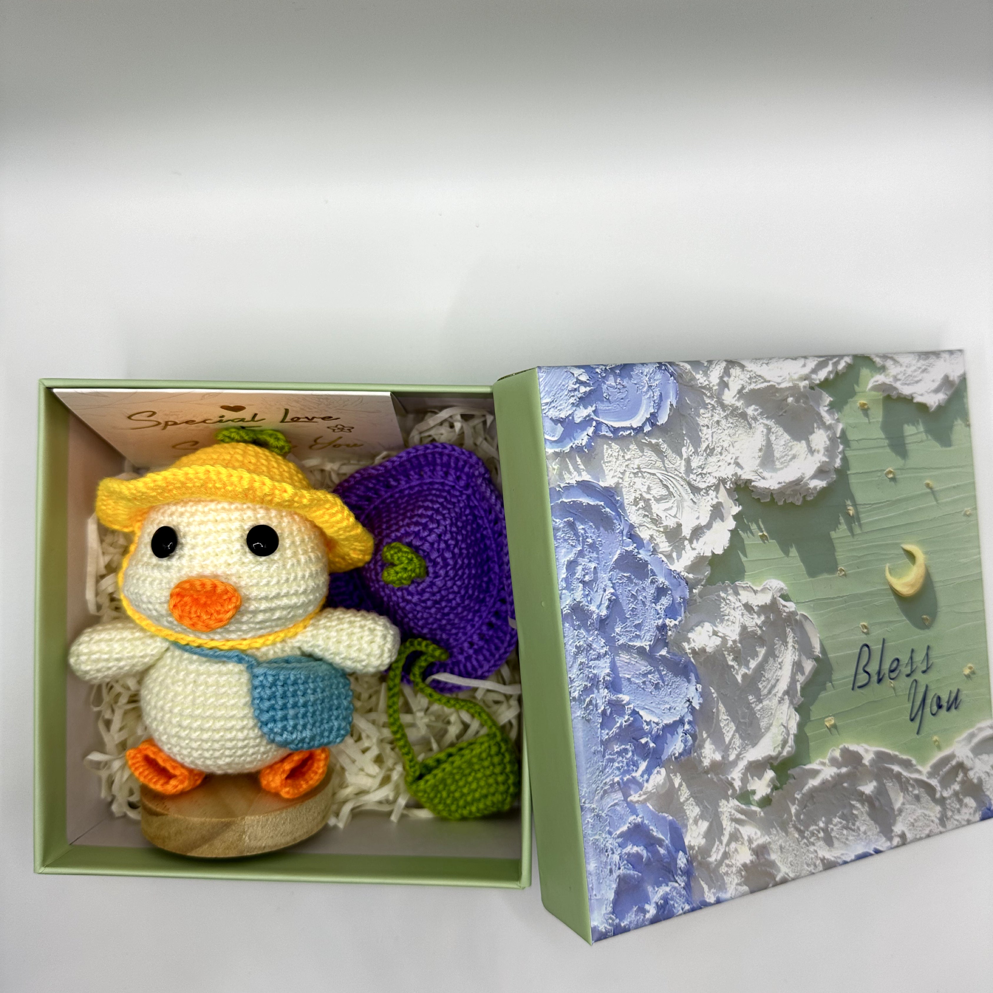 Handmade Crocheted Duckling