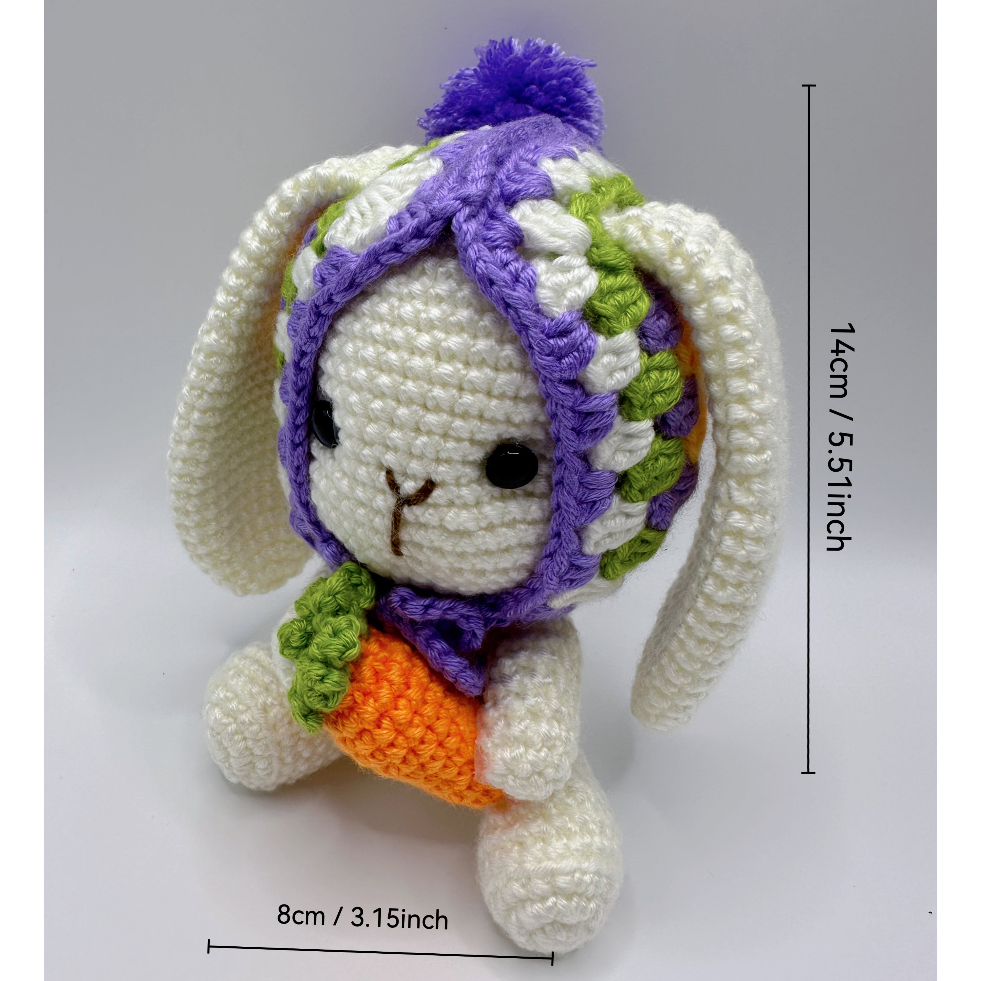 crocheted bunny