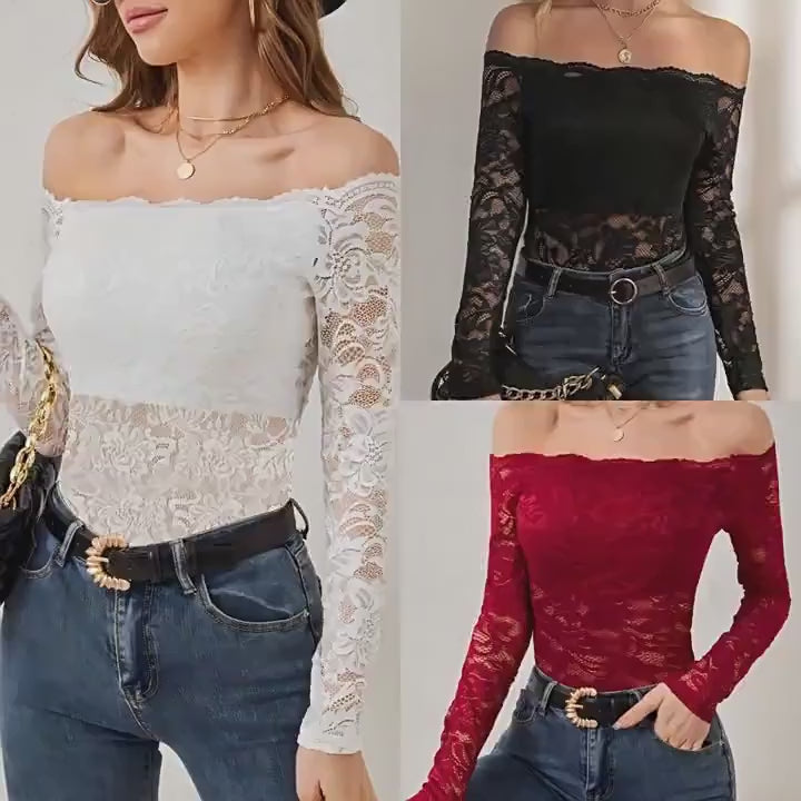 off shoulder women tops